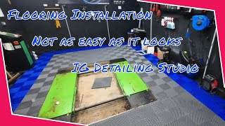 Garage Flooring Time Lapse - Tuff Tile install