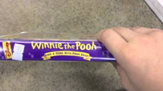 Winnie The Pooh Sing A Song With Pooh Bear 1999 Vhs