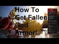 How To Get And Enhance Fallen God Armor! | Black Desert Online