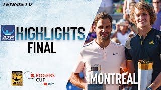 Highlights: Zverev Raises Second Masters 1000 Title Montreal 2017