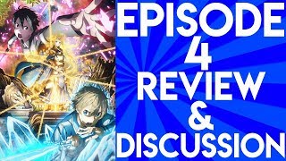 Sword Art Online Alicization Episode 4 - Review and Discussion