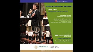 Mozart con David Greilsammer / Orquesta Sinfónica Nacional / INBAL / México
