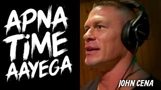 John Cena singing "Apna Time Aayega" | Gully Boy spoof ft: John Cena