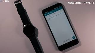 WatchOut Settings for caller id to display on watch and direct audio from Phone