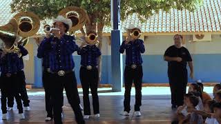 Apresentação da Facmol Orquestra de Sopros e Percussão na EMEB Maria Elza em Pereira Barreto