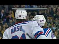 Rick Nash Amazing Assist on Carl Hagelin goal. Feb 12th 2013