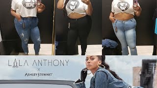 Plus Size Dressing Room Lala Anthony Denim Collection Available At Ashley Stewart Try On