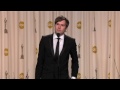 Curfew:Best Short Film-Shawn Christensen Backstage interview at The Oscars 2013/2/24