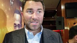 BREAKING NEWS: EDDIE HEARN ADDRESSES DILLIAN WHYTE MEETING WITH PBC AND OTHER PROMOTERS !!