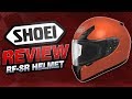 Shoei RF-SR Helmet Review from Sportbiketrackgear.com YouTube Video