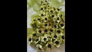 Sedef Çi̇çeği̇&Organze Kurdele Oyaları&Forex Flower,Health Flower,Summer Taksim Flower,Hobyy