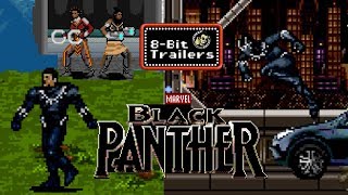 BLACK PANTHER - 8-Bit Trailers (2018) Chadwick Boseman Marvel Superhero Movie