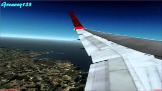 767 Takeoff From Ibiza Almost Real.