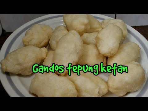 How to make gandos from sticky rice flour