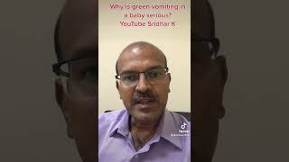 Why Is Green Vomiting In A Baby Serious?