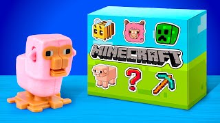 All Minecraft Sprunki Incredibox Blind Box Unboxing Blind Bag Paper Diy, Asmr