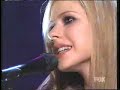 Avril Lavigne - Nobody's Home (Live - Acoustic) + Lyrics