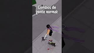 Combos De Gente Normal Vs Combos De Youtubers En The Strongest Battlegrounds