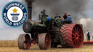 Largest Steam Tractor - Guinness World Records
