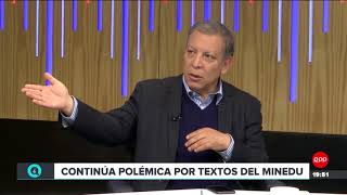 #QTLR Entrevista | Marco Arana y Javier Velásquez, polémica por textos del MINEDU