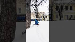 Снег Февраль 2021