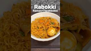 5 Minutes Quick And Easy Ramen Tteokbokk