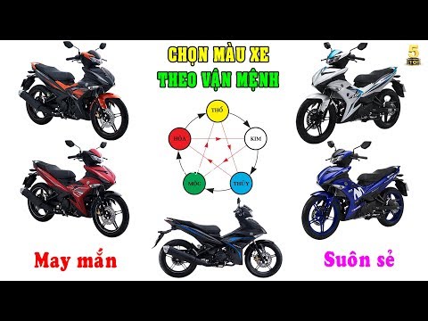 Lựa chọn MÀU SẮC xe máy theo Mệnh và Phong Thủy ▶️ Chọn MÀU SẮC xe để gặp may mắn 🔴 TOP 5 ĐAM MÊ