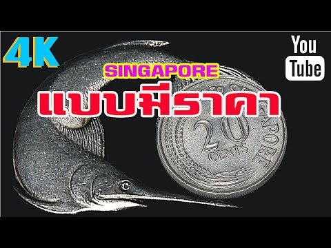 ต้นเหตุขายแพง แต่คนกล้าซื้อเพราะ เหรียญสิงคโปร์ 20 เซนต์ 4K