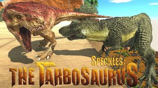 Speckles The Tarbosaurus Death Of The Family Scene - Animal Revolt Battle Simulator