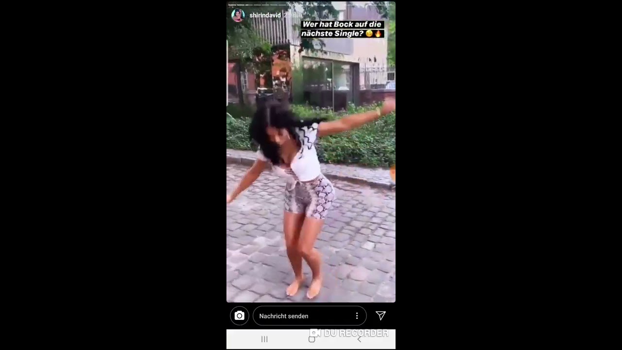 Shirin david dance instagram