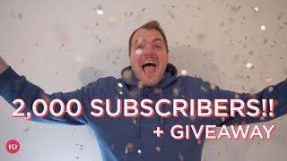 2,000 SUBSCRIBER SPECIAL (+ Giveaway)