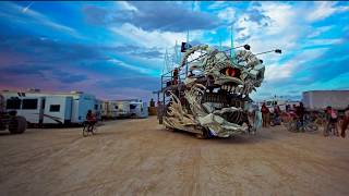 XUZA Art Car Burning Man 2017