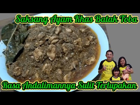 Saksang Ayam Khas Batak Toba