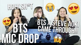 Mv Reaction Bts 방탄소년단 39 Mic Drop Steve Aoki Remix 39 Official Mv Mv Reaction Bts 방탄소년단 39 Mic Drop Steve Aoki Remix 39 Official Mv