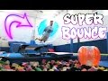TRAMPOLINE PARK WITH A BUBBLE BALL!