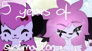5 Years Of Animation Flash Warning