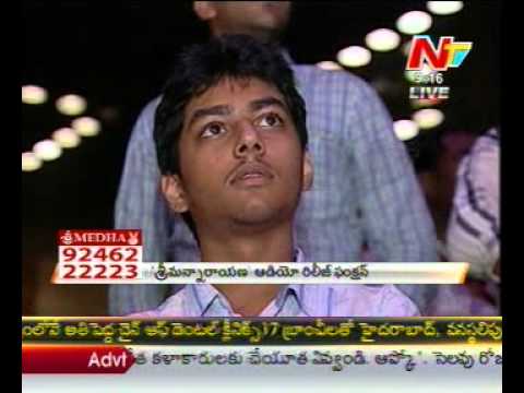 Balakrishna Son Mokshagna At Srimannarayana Audio Launch -10