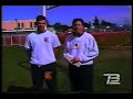Title:Tom Brady High School Recruiting Video Description:This is the famous video starring Tom Brady and Tom MacKenzie, then the head football coach at Serra High School in San Mateo, CA. This video was sent to colleges throughout the country and helped Tom get a scholarship to the University of Michigan where he starred before becoming a 3 time Super Bowl champion and 2007 NFL MVP.