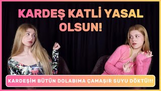Kız Kardeşle Büyümek Evlat Kayırma,Polojik Savaş,Manipüle,İspik,Cimrilik,Sabotaj,Okul Nbi̇ B6