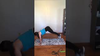 Plank Hop Over