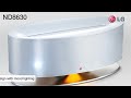 Stylish LG Wireless Docking Speakers