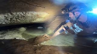 200Ft Flooded Worm Tube In Pettyjohn Cave