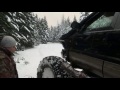 Video Ford Excursion "Fordzilla", winter test...