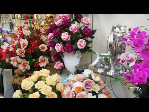 Bình hoa lụa 14 củ..., hoa lụa cao cấp nhất thành phố