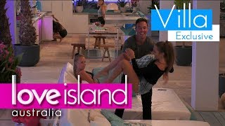Millie relentlessly tickles Grant | Love Island Australia 2018