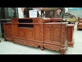 Mẫu KỆ ĐỂ TI VI ĐẸP - Kệ tivi kiểu hiên đại - Đồ Gỗ Đồng Kỵ Phú Hải Sx