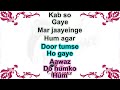 Aawaz Do Hamko Karaoke With Lyrics360p