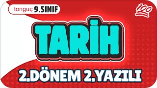 9.Sınıf Tarih 2.Dönem 2.Yazılıya Hazırlık