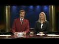 Will Ferrell as Ron Burgundy joins North Dakota TV newscast