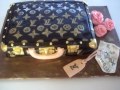 fondant suitcase cake
